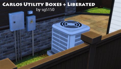 electric utility box sims 4|I'm looking for these utility boxes in the debug/live edit .